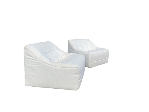 Set Of 2 Anais Lounge Chairs By Michel Ducaroy For Ligne Roset