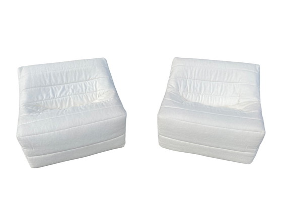 Image 1 of Set Of 2 Anais Lounge Chairs By Michel Ducaroy For Ligne Roset