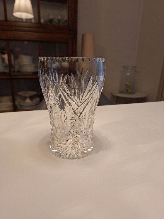 Image 1 of Crystal Vase 17Cm High