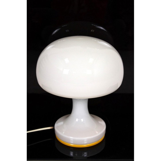 Image 1 of Mid-century glass table lamp by Osvětlovací Sklo, Czechoslovakia 1970s