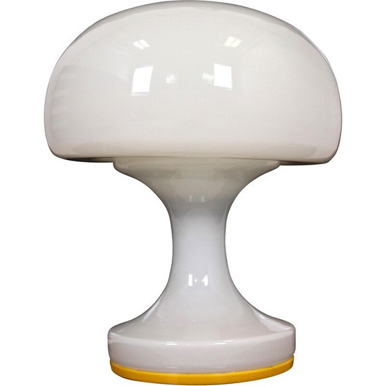 Image 1 of Mid-century glass table lamp by Osvětlovací Sklo, Czechoslovakia 1970s