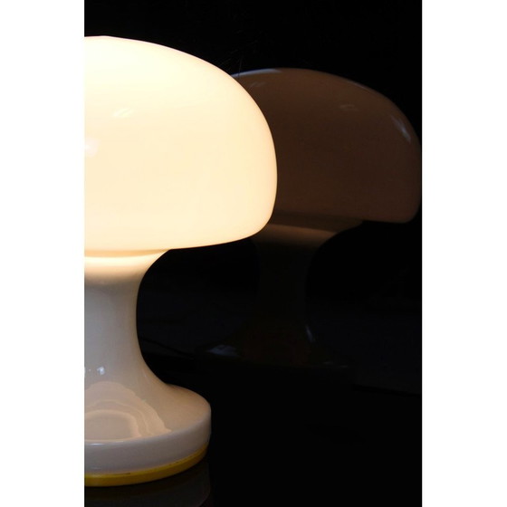 Image 1 of Mid-century glass table lamp by Osvětlovací Sklo, Czechoslovakia 1970s