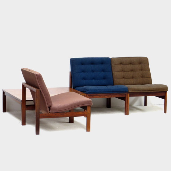 Image 1 of Vintage rosewood 3-seater sofa from France & Søn