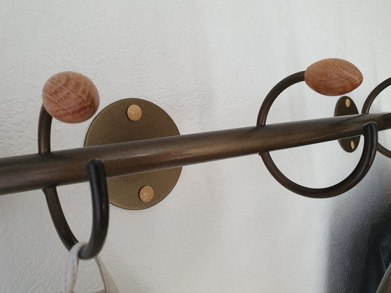 Image 1 of Coat Rack + Mirror Set From Bony Design