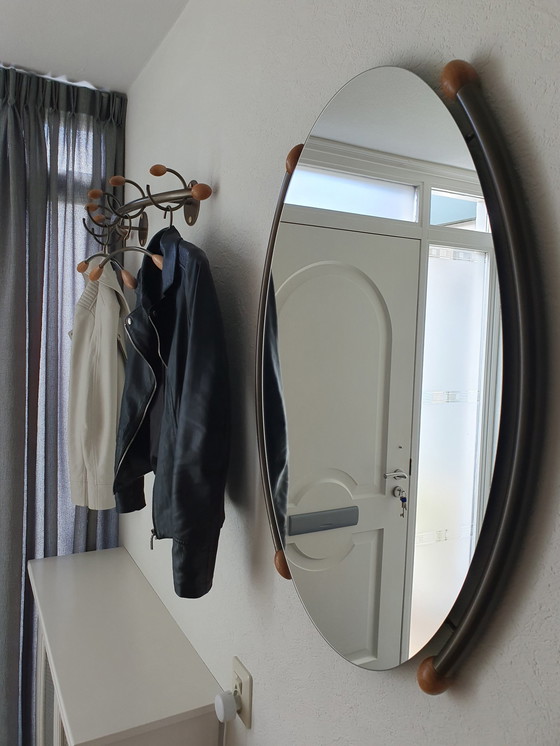 Image 1 of Coat Rack + Mirror Set From Bony Design