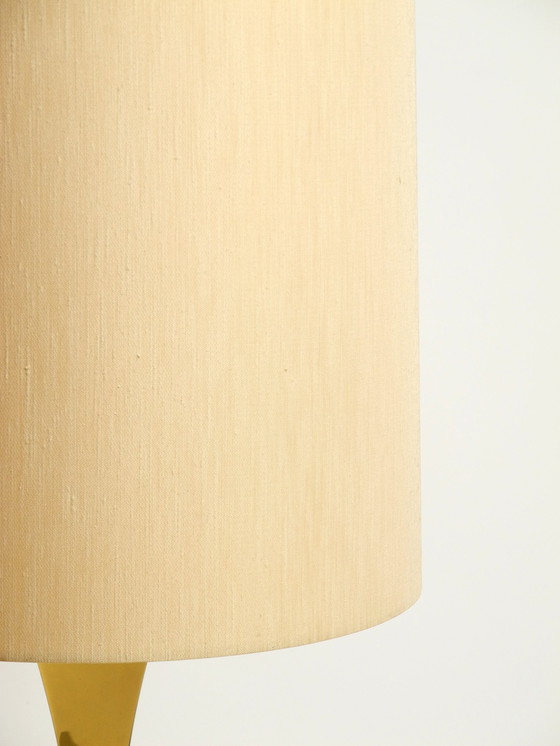 Image 1 of Very Rare Large 70S Brass Table Lamp By Tonello And Montagna Grillo For High Society Italy