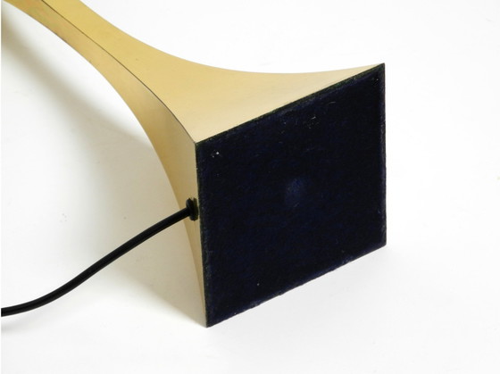 Image 1 of Very Rare Large 70S Brass Table Lamp By Tonello And Montagna Grillo For High Society Italy
