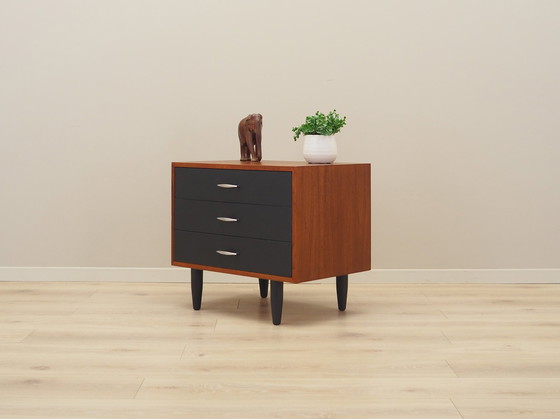 Image 1 of Teak Chest Of Drawers, Danish Design, 1970S, Production: Denmark