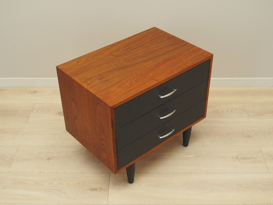 Image 1 of Teak Chest Of Drawers, Danish Design, 1970S, Production: Denmark