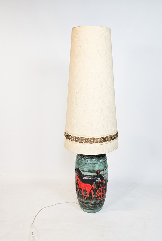 Image 1 of XL Fat Lava - Floor lamp - original - Mid century - W- Germany - 70's