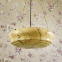 Grande lampe à écailles Art Déco