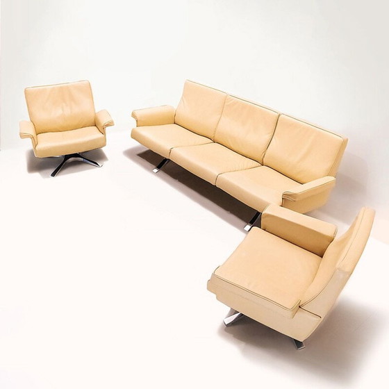 Image 1 of Vintage De Sede DS35 leather living room set