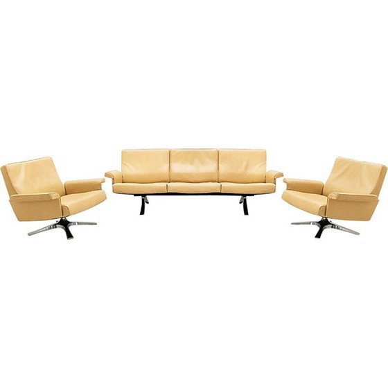Image 1 of Vintage De Sede DS35 leather living room set