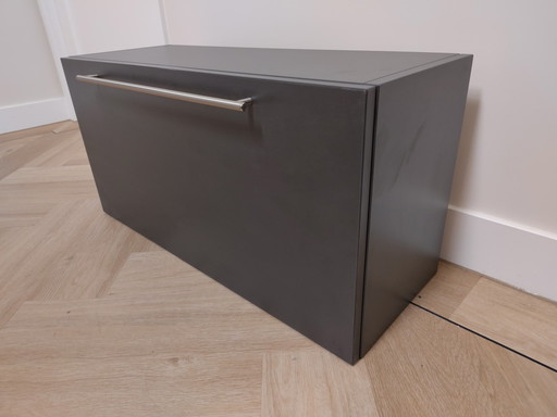 Anthracite Floating Cabinet