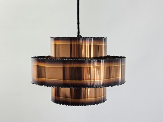 Image 1 of Sven Aage Holm Sørensen pendant lamp copper 1960s Denmark