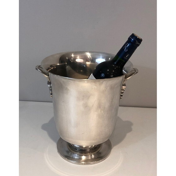Image 1 of Vintage silver plated champagne bucket, France 1930