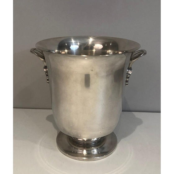 Image 1 of Vintage silver plated champagne bucket, France 1930