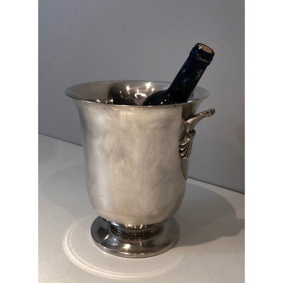 Image 1 of Vintage silver plated champagne bucket, France 1930