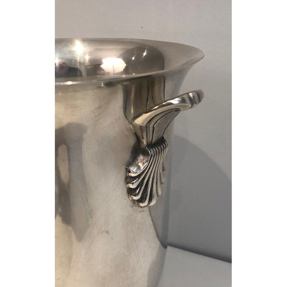 Image 1 of Vintage silver plated champagne bucket, France 1930