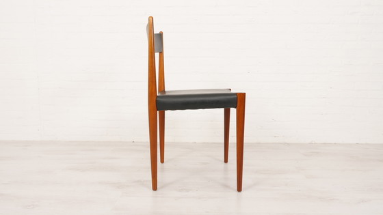 Image 1 of 6 x dining room chair | Lubke | Rosewood | Upholstery of your choice