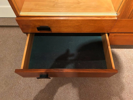 Highboard Display cabinet Mid - Century Sideboard Chest of drawers Vintage Retro