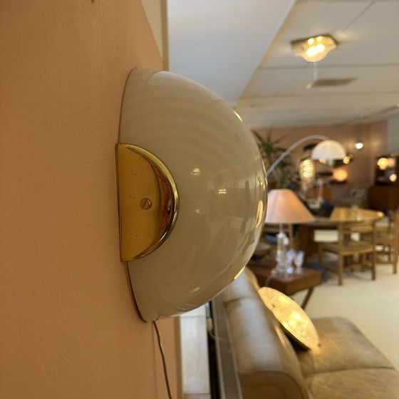 Image 1 of Oval Wall Or Ceiling Lamp Made From Murano Glass