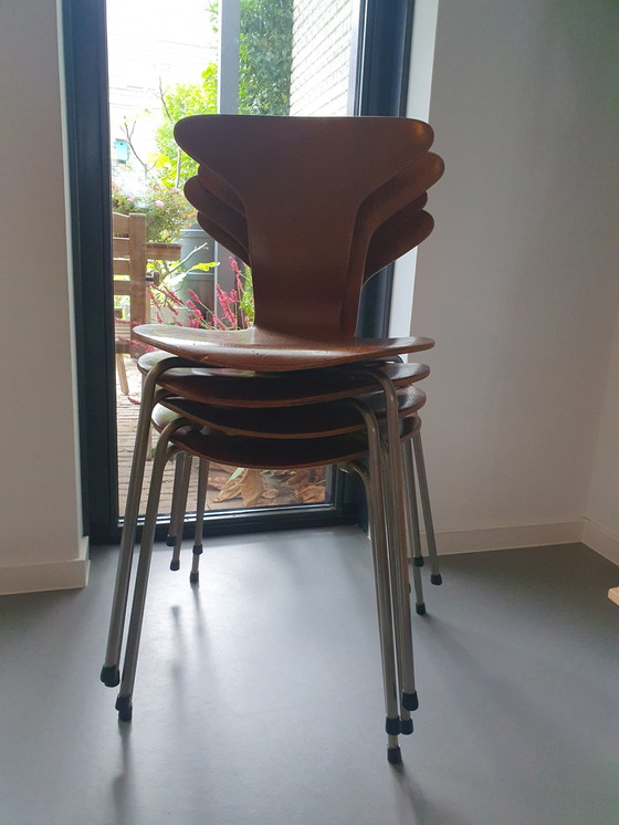 Image 1 of 4x Fritz Hansen Mosquito Chairs