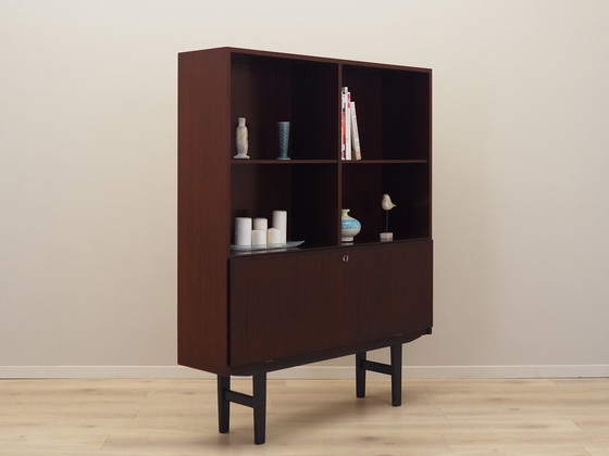 Image 1 of Mahogany Bookcase, Danish Design, 1970S, Manufacturer: Omann Jun