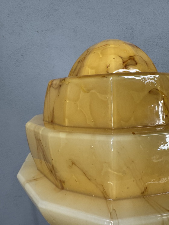 Image 1 of Art Decor Style Marbled Pendant Lamp