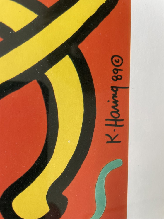 Image 1 of Keith Haring (1958-1990), Les Ballets De Monte Carlo, 1989, Copyright 1993 The Estate Of Keith Haring, pubblicato da Te Neues...