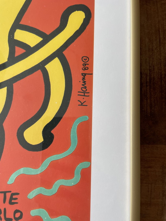 Image 1 of Keith Haring (1958-1990), Les Ballets De Monte Carlo, 1989, Copyright 1993 The Estate Of Keith Haring, pubblicato da Te Neues...