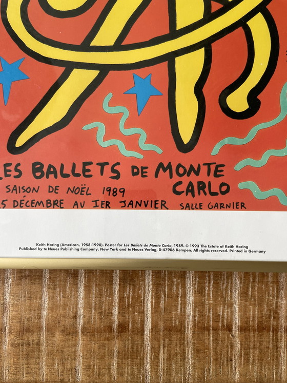 Image 1 of Keith Haring (1958-1990), Les Ballets De Monte Carlo, 1989, Copyright 1993 The Estate Of Keith Haring, pubblicato da Te Neues...