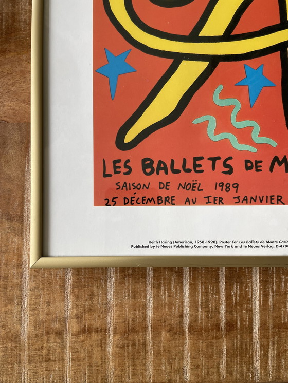 Image 1 of Keith Haring (1958-1990), Les Ballets De Monte Carlo, 1989, Copyright 1993 The Estate Of Keith Haring, pubblicato da Te Neues...