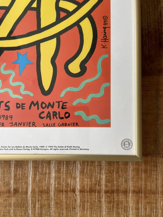 Image 1 of Keith Haring (1958-1990), Les Ballets De Monte Carlo, 1989, Copyright 1993 The Estate Of Keith Haring, pubblicato da Te Neues...