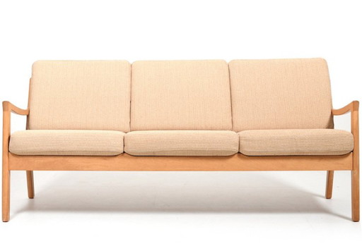 Senator Three-Seater Sofa in Oak by Ole Wanscher for Cado