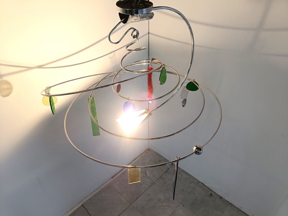 Image 1 of Ilione Spiral Chandelier From Artemide, 1990S