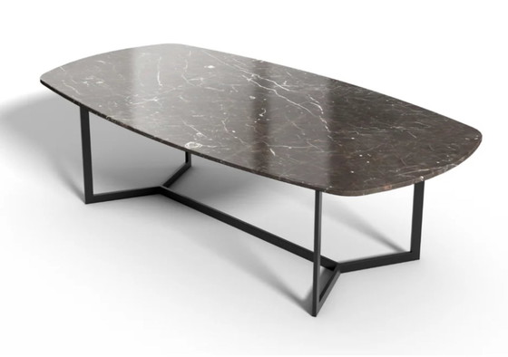 Image 1 of Marble dining table black