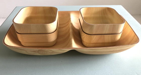 Image 1 of Caleppio Oblong Bowl And Trays For The Drinks Table