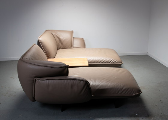 Image 1 of Beam sofa system with Walnut Beam coffee table Designed by Patricia Urquiola For Cassina