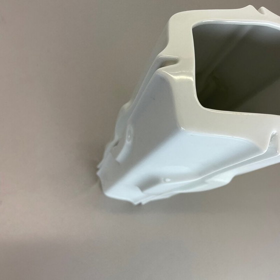 Image 1 of Vintage porcelain vase Op art for Fürstenberg Ceramics, Germany 1970s