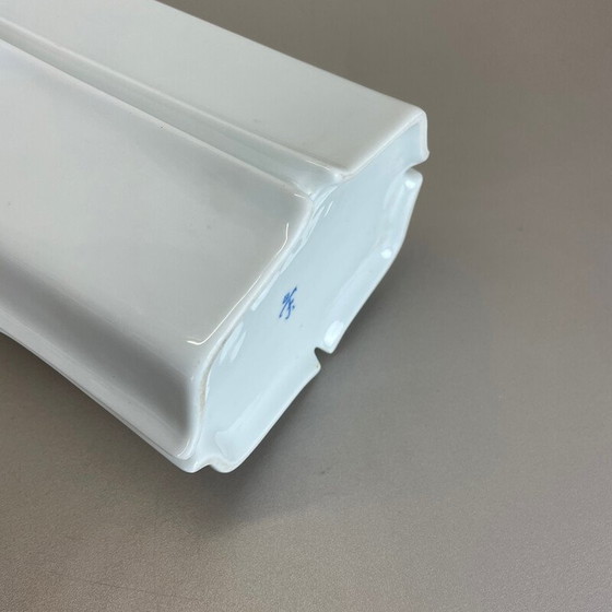 Image 1 of Vintage porcelain vase Op art for Fürstenberg Ceramics, Germany 1970s