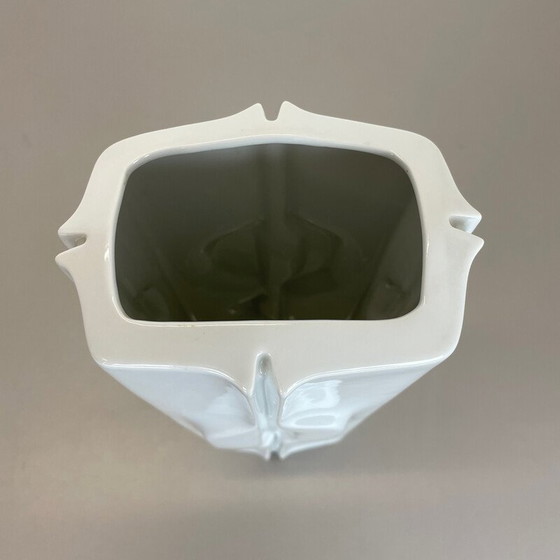 Image 1 of Vintage porcelain vase Op art for Fürstenberg Ceramics, Germany 1970s