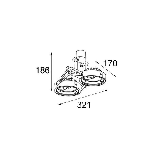 Image 1 of Projecteurs modulaires nomades 2 led AR11