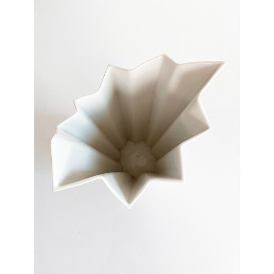 Image 1 of Vintage Memphis Milano pleated vase, Germany 1980