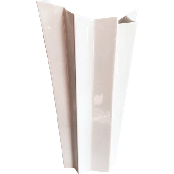 Image 1 of Vintage Memphis Milano pleated vase, Germany 1980