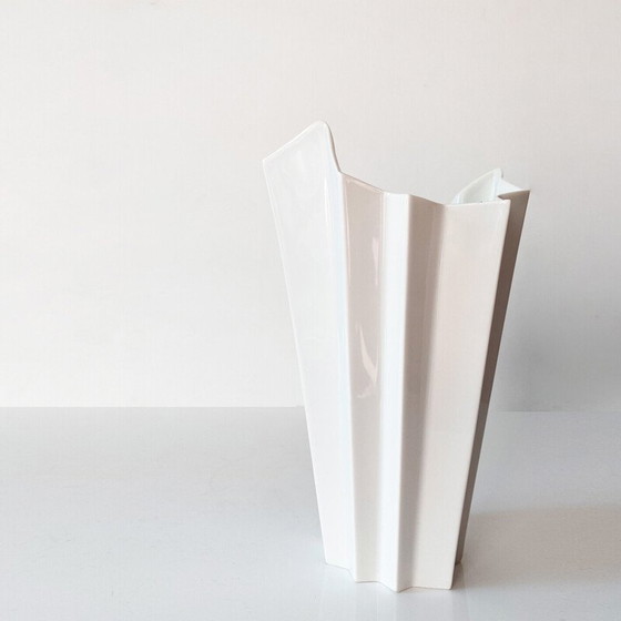 Image 1 of Vintage Memphis Milano pleated vase, Germany 1980