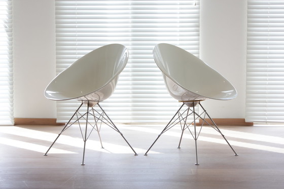 Image 1 of Ensemble de quatre chaises de salle à manger par Philippe Starck pour Kartell