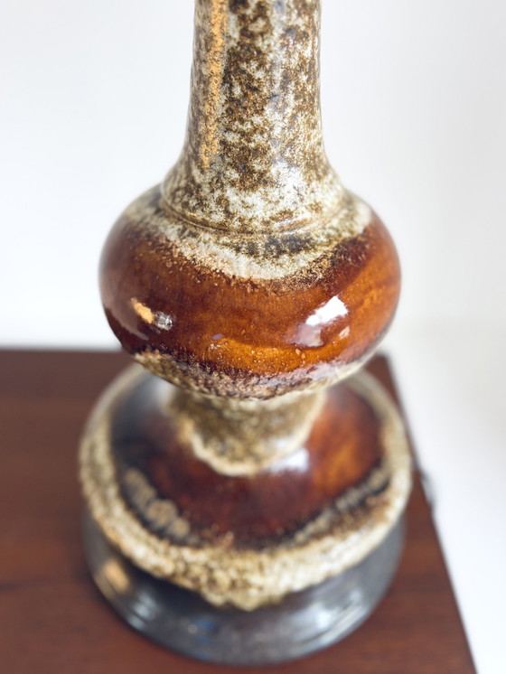 Image 1 of Ceramic fat lava table lamp