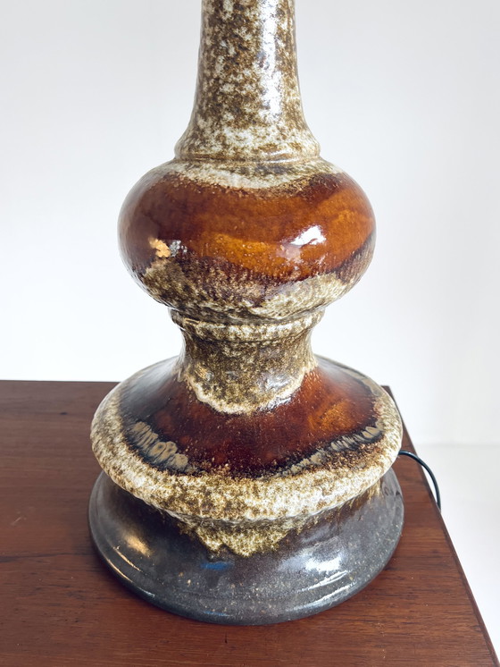 Image 1 of Ceramic fat lava table lamp