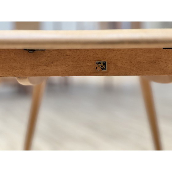 Image 1 of Vintage light elm dining table by Lucian Ercolani, England 1960